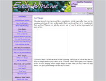 Tablet Screenshot of easy-wine.net